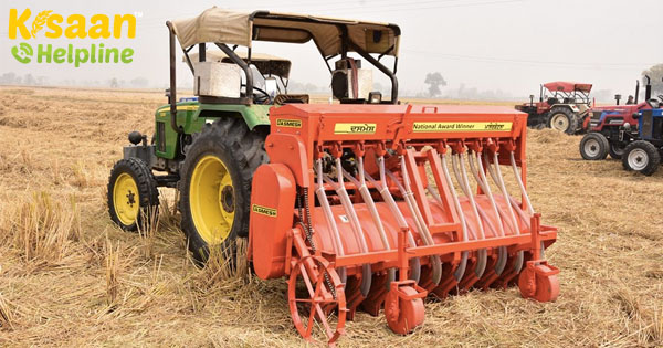 फसल अवशेषों को जलाने से भारी वायु प्रदूषण होता है। एक “हैप्पी सीडर” प्रौद्योगिकी उन मुद्दों को हल करने में मदद